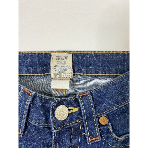 True Religion Billy Womens 25x34 Blue Denim Jeans Slim Straight - Picture 9 of 9